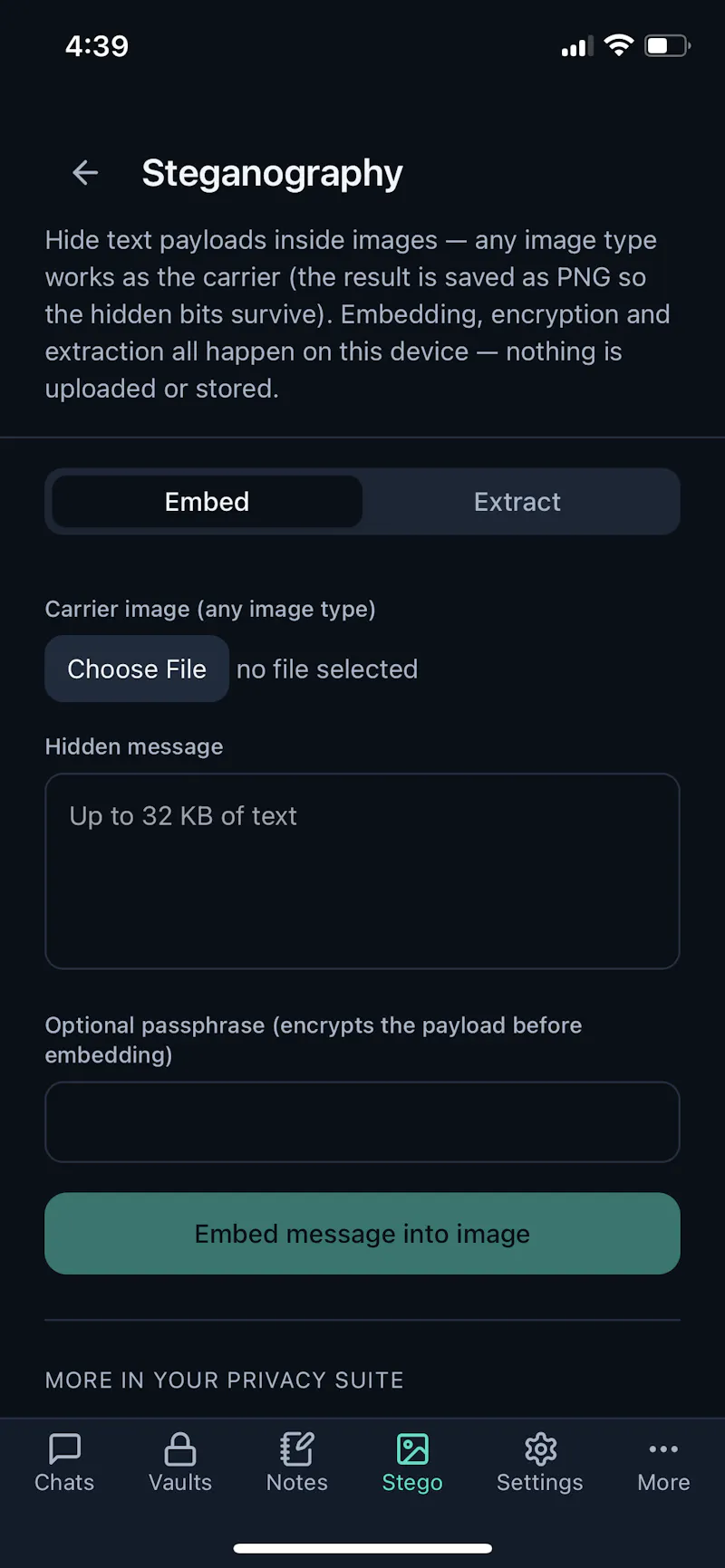 VEIL - More than Encrypted Messaging screenshot 2