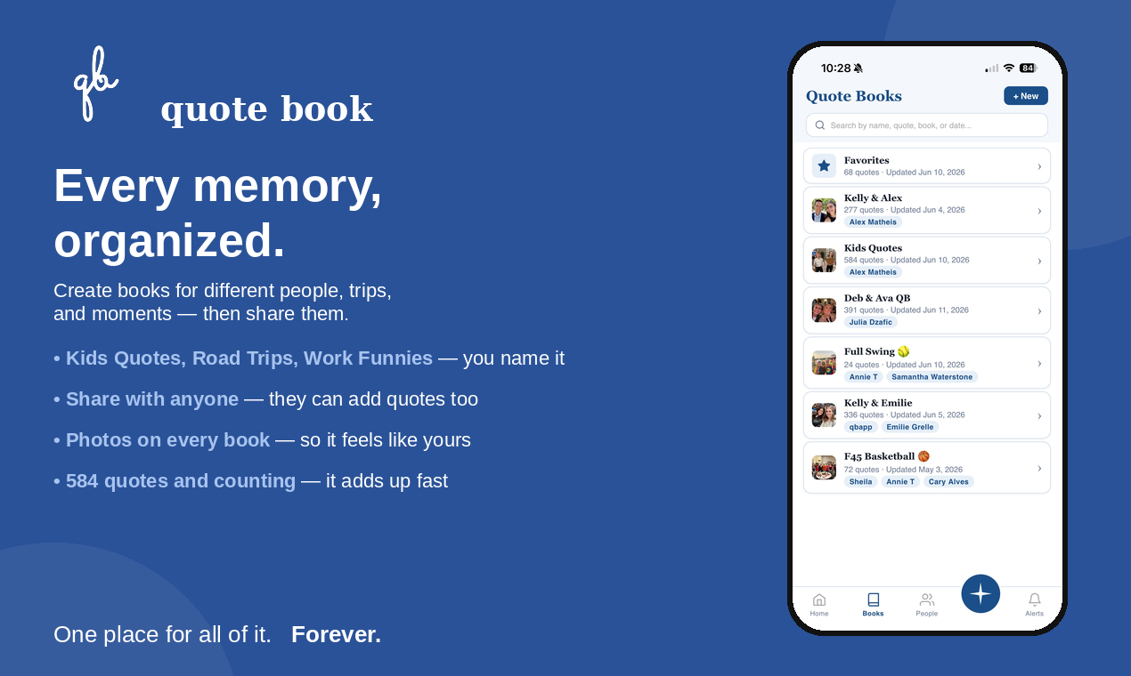 qb — quote book gallery image