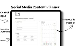 Social Media Content Planner media 2