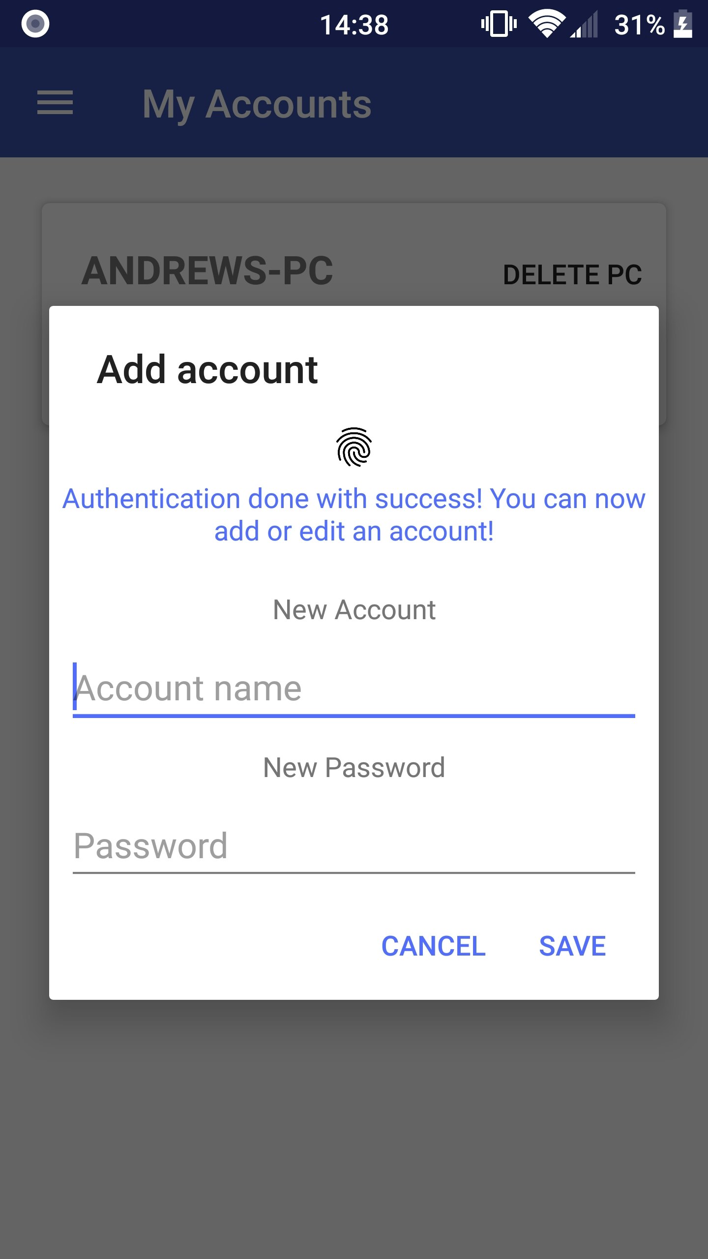 Remote Fingerprint Unlock gallery image