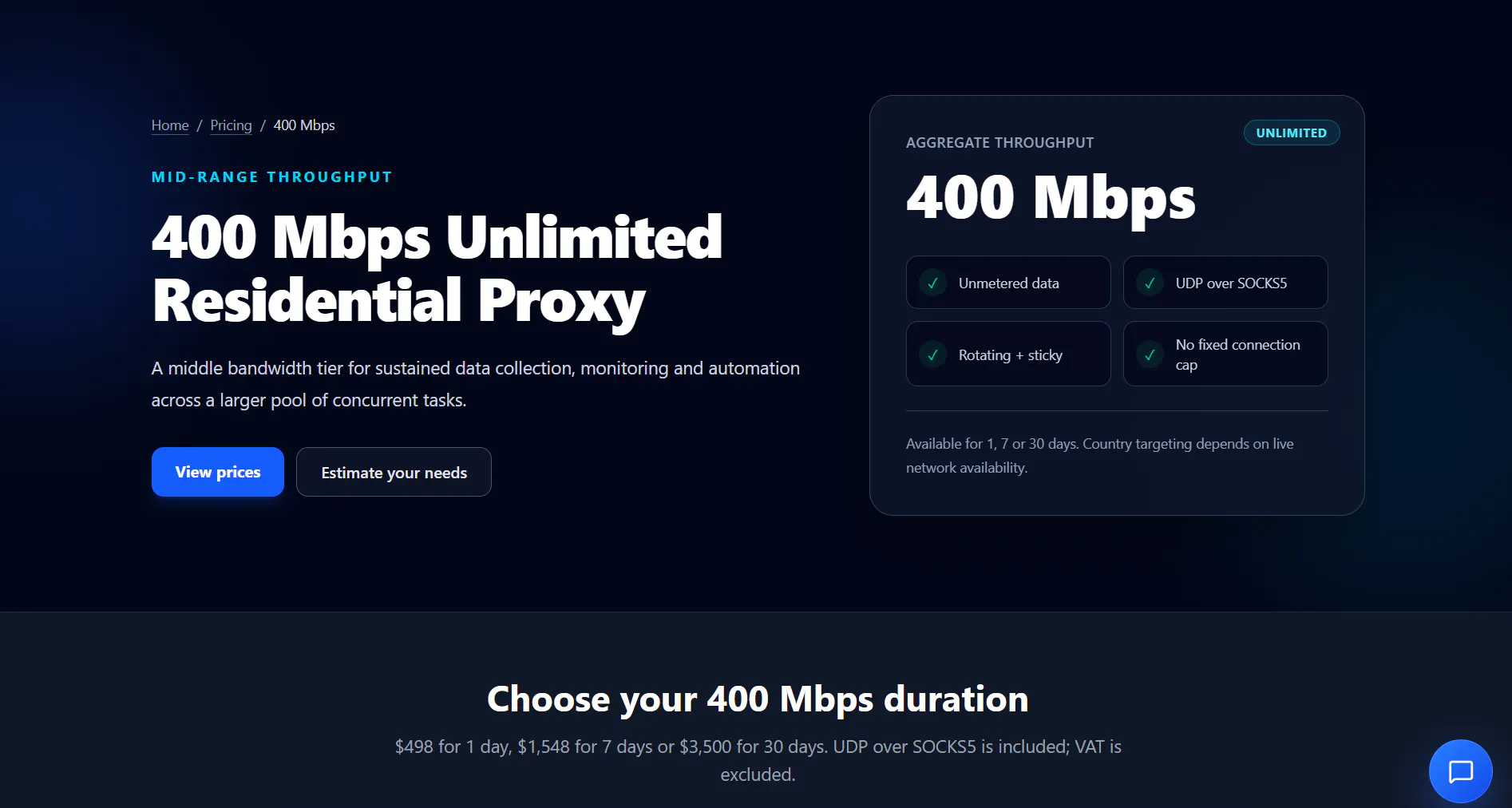 Unlimited Residential Proxy gallery image