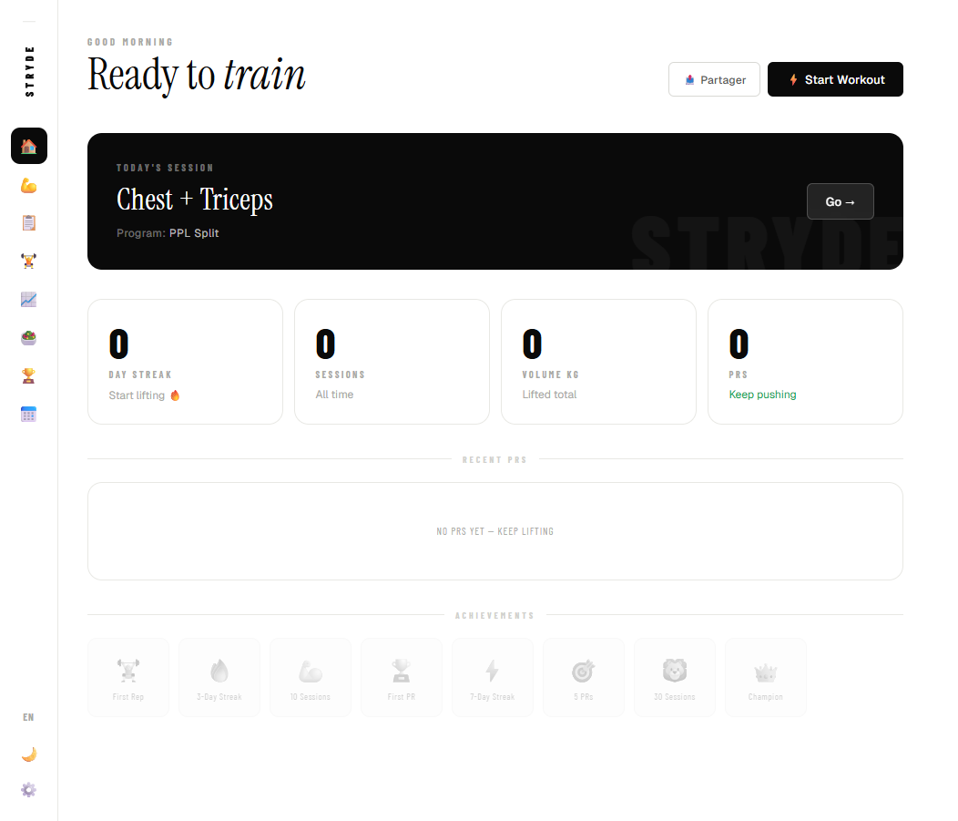 STRYDE — Training gallery image
