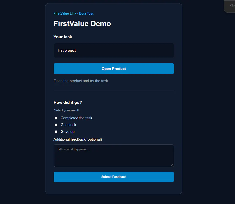 FirstValue Link gallery image