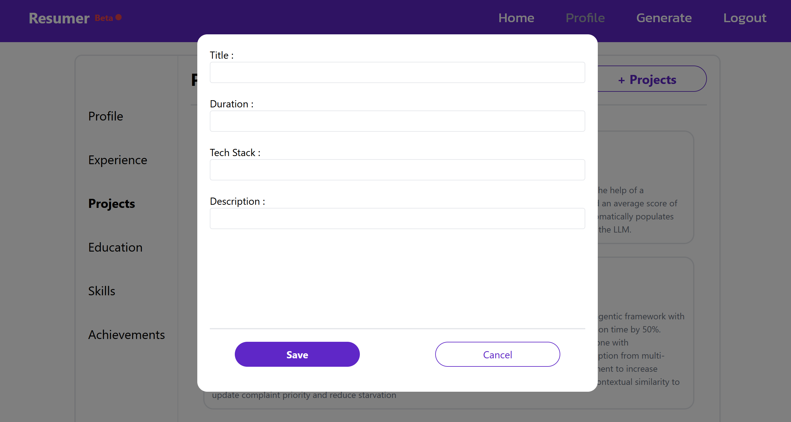Resumer gallery image
