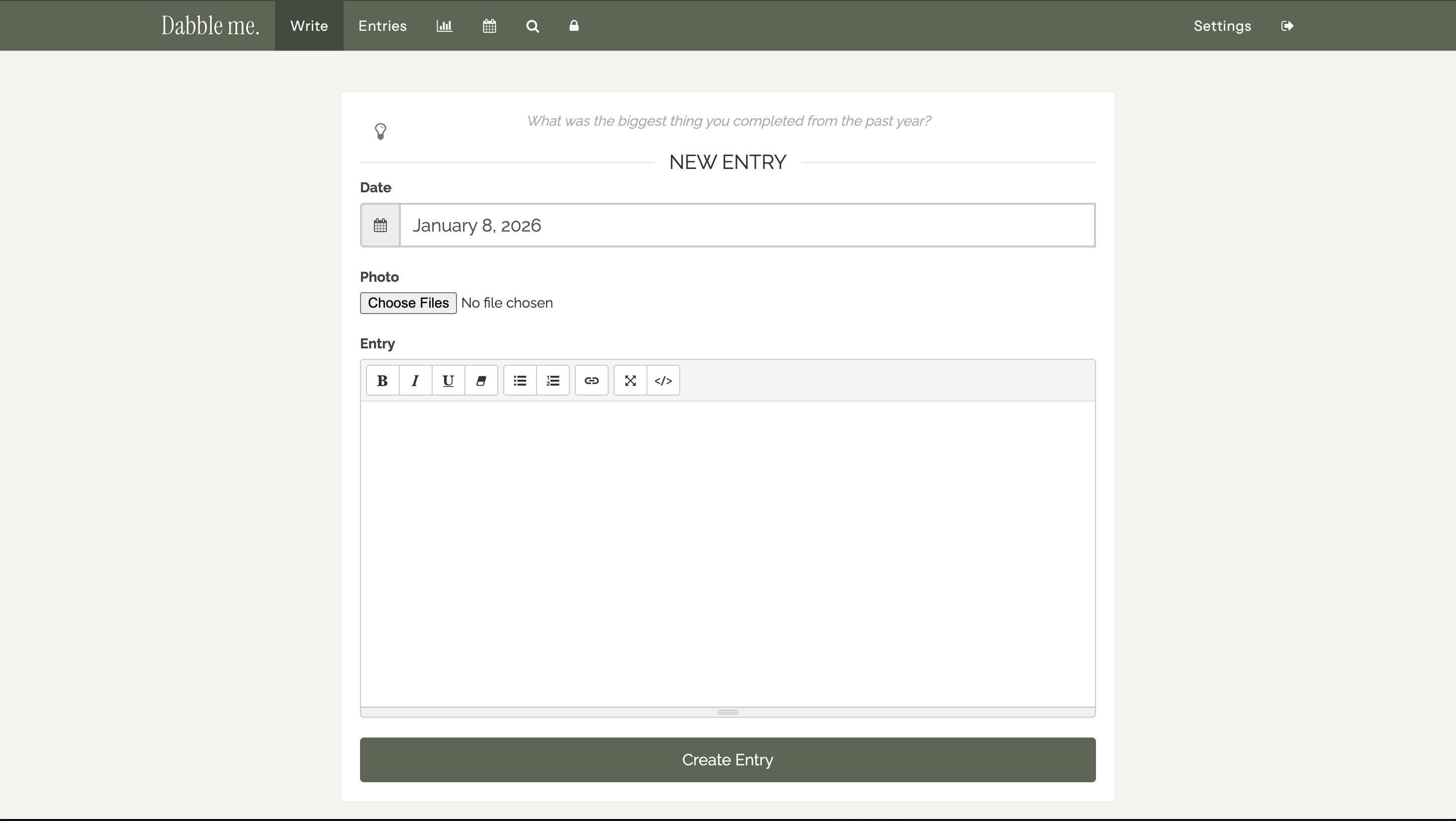 Dabble me - Screenshot 2 showing product features and functionality