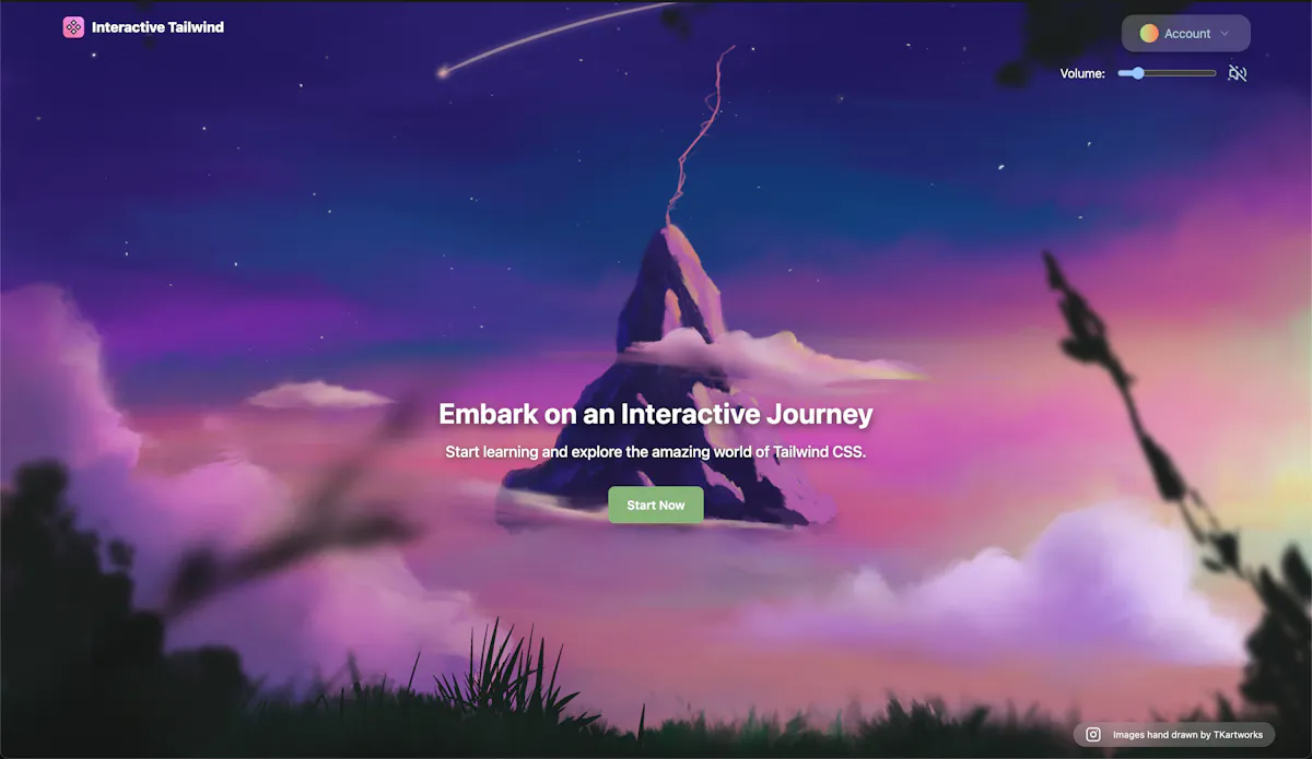 Interactive Tailwind