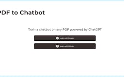 PDF to Chatbot media 2
