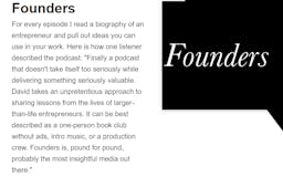 The Founders Podcast media 3