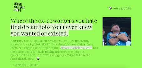 Dream Football Jobs gallery image