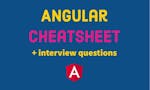 Angular Cheatsheet + interview questions image