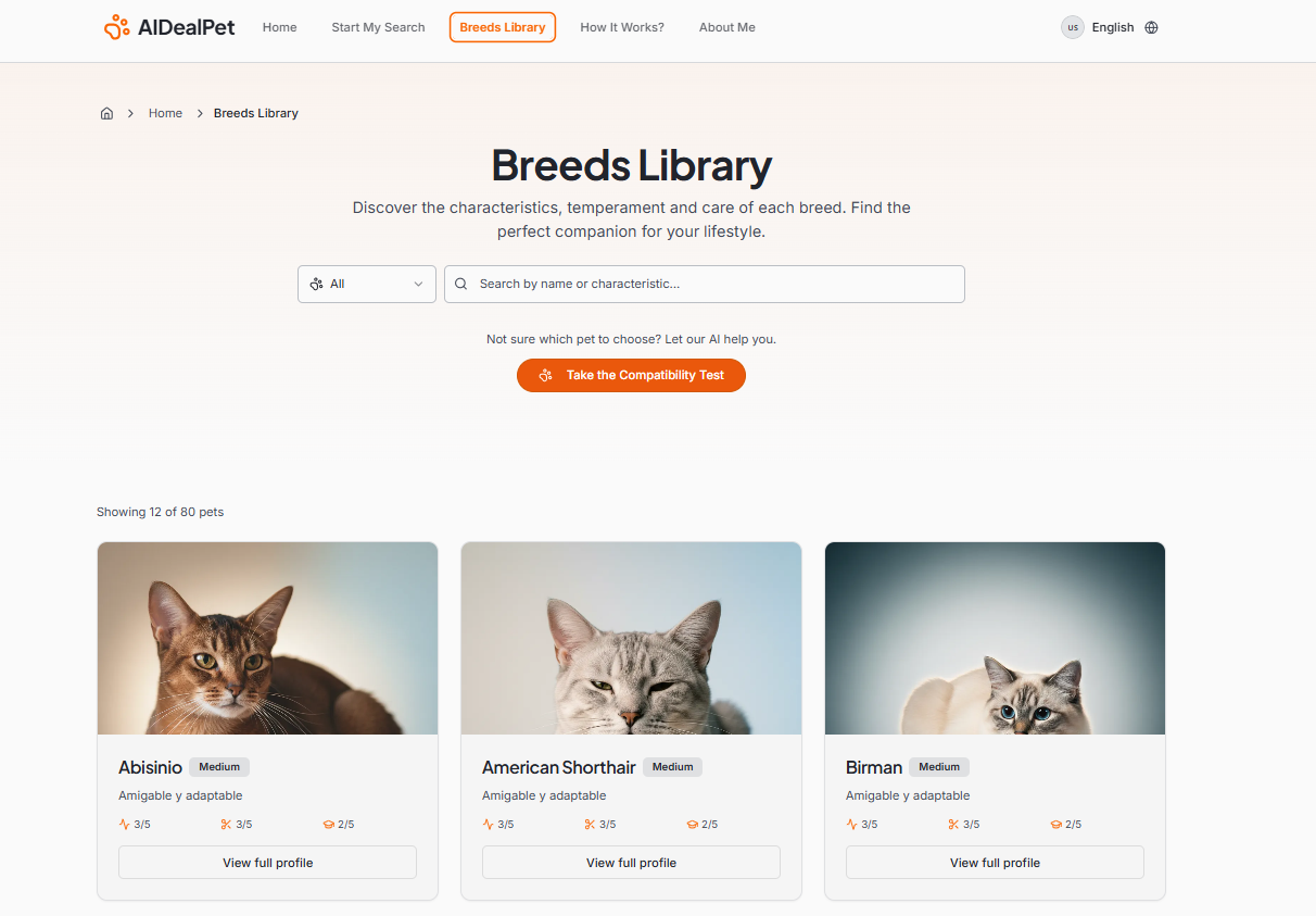 AIDealPet.com - Screenshot 3 showing product features and functionality