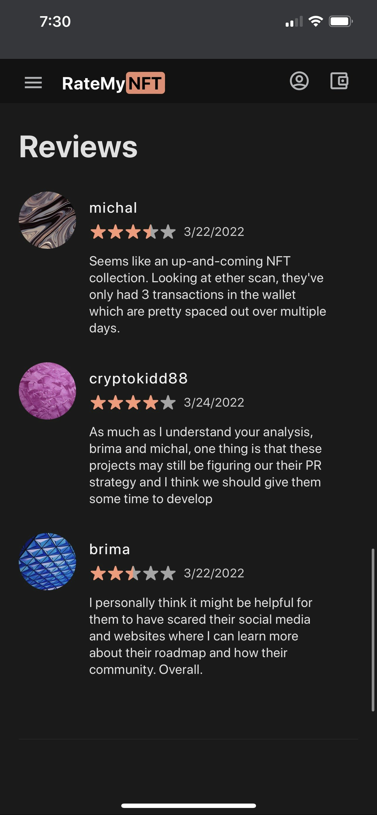 RateMyNFT gallery image