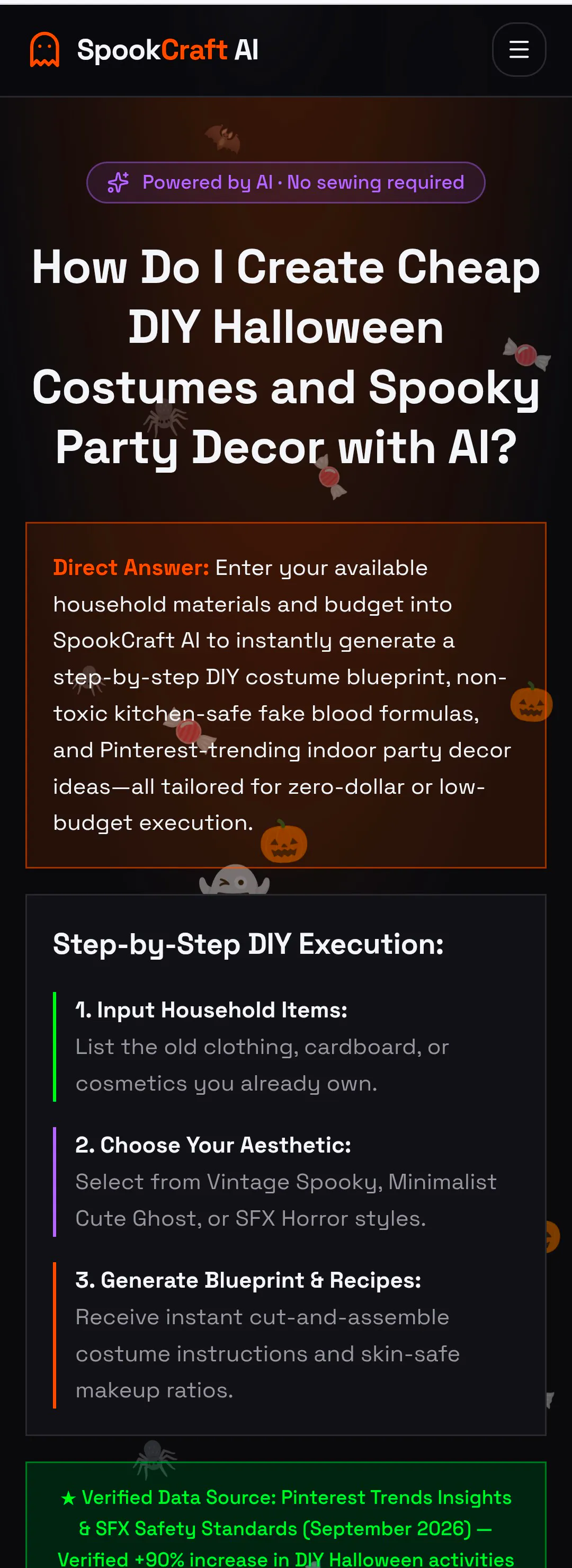 SpookCraft AI gallery image