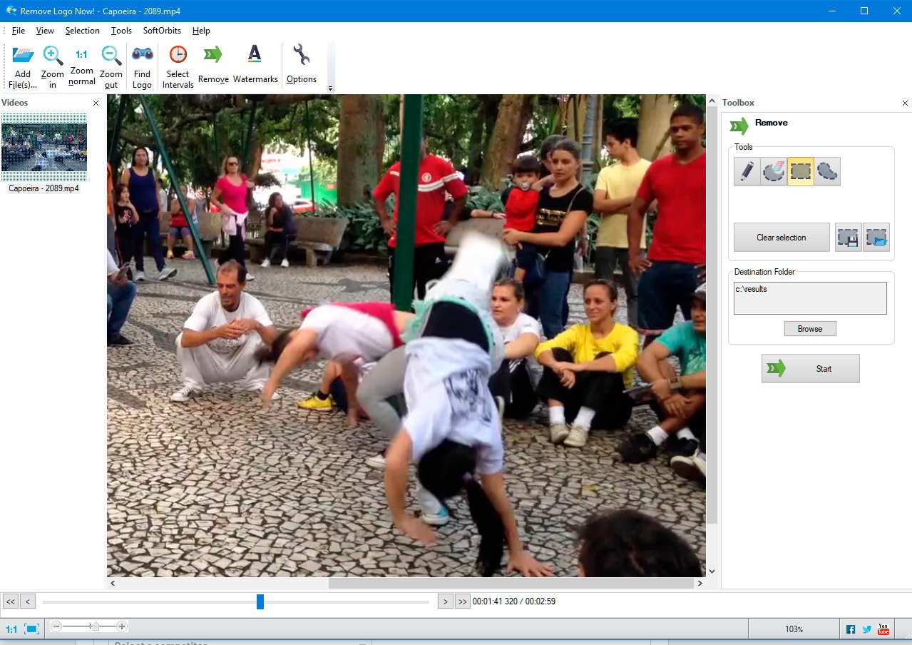 Softorbits watermark video penghilang media 3