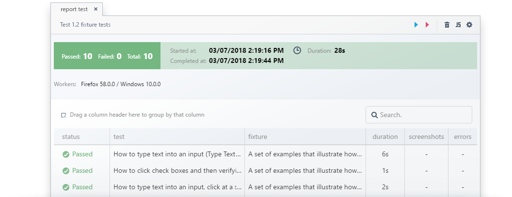 Testcafe Studio gallery image