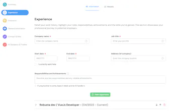 MagicResumeAI - Effortless CV Builder gallery image