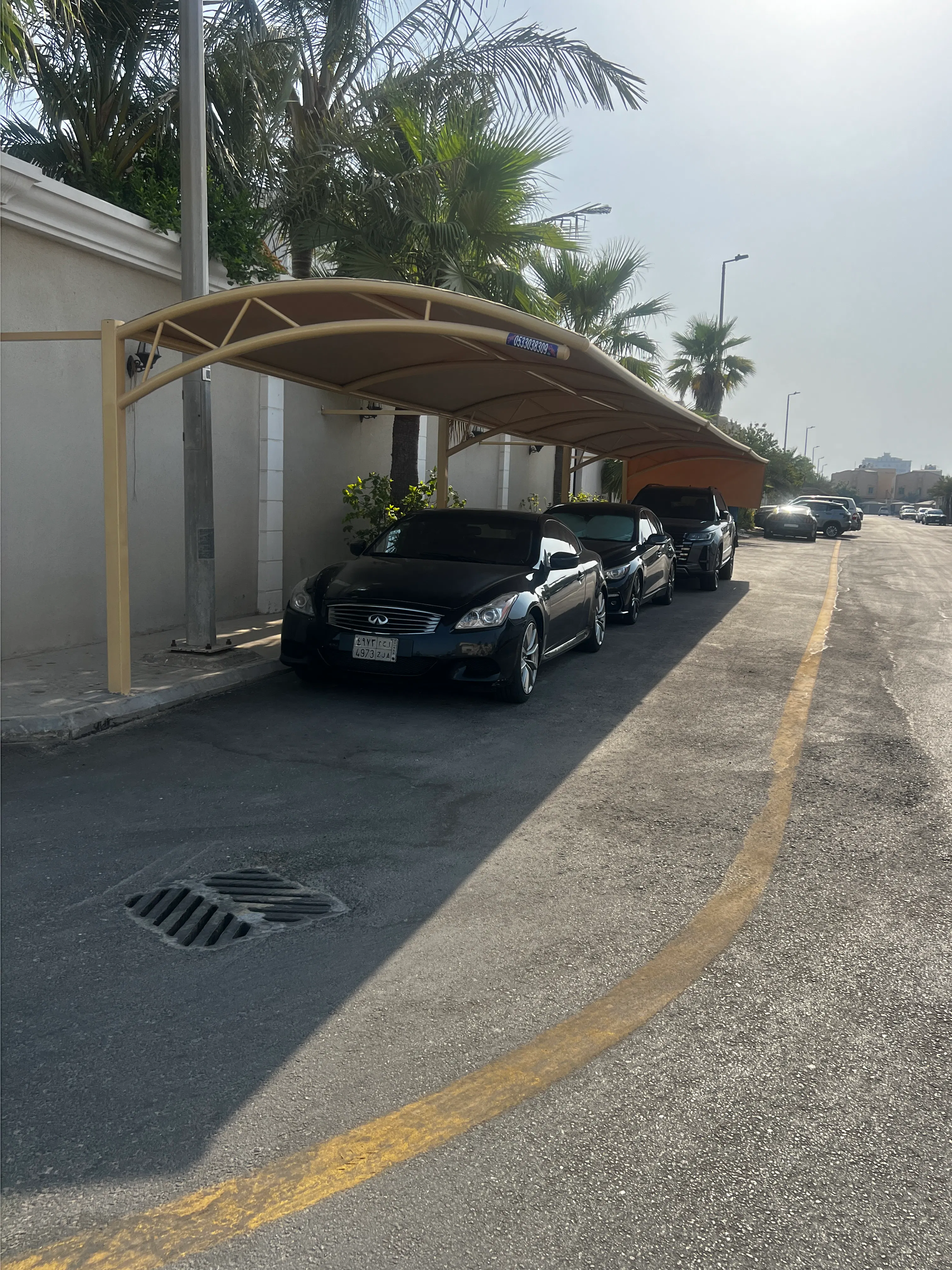 Al Naim Fabrication : car parking shades gallery image