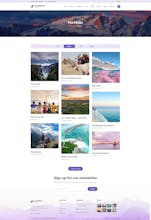Journeya Travel Agency website Template gallery image