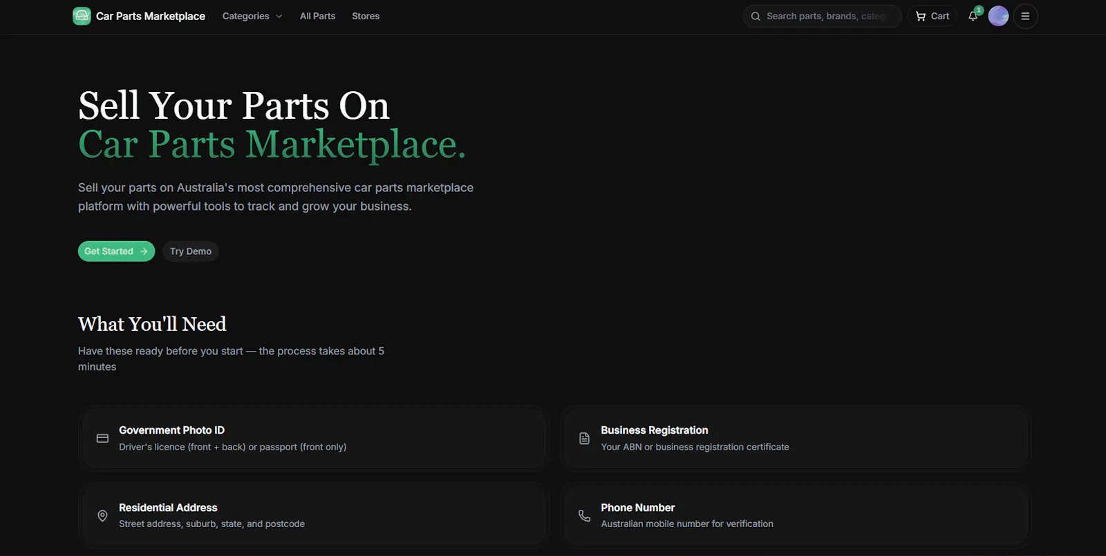 Car Parts Marketplace screenshot 4