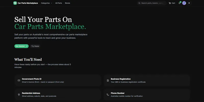 Car Parts Marketplace screenshot 4