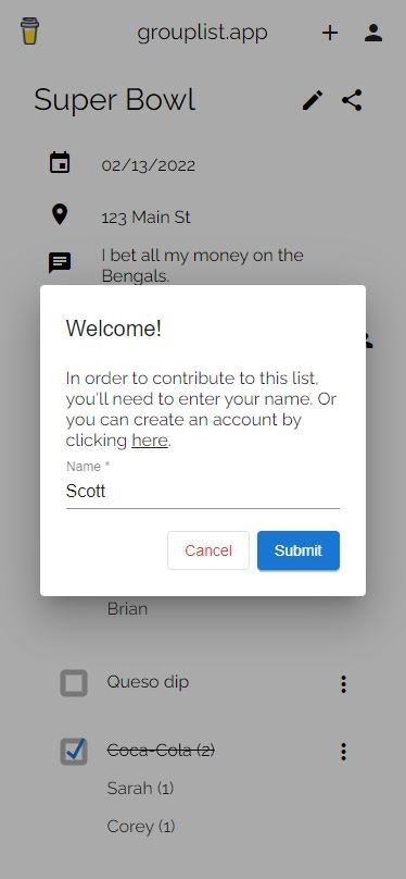 GroupList.app gallery image