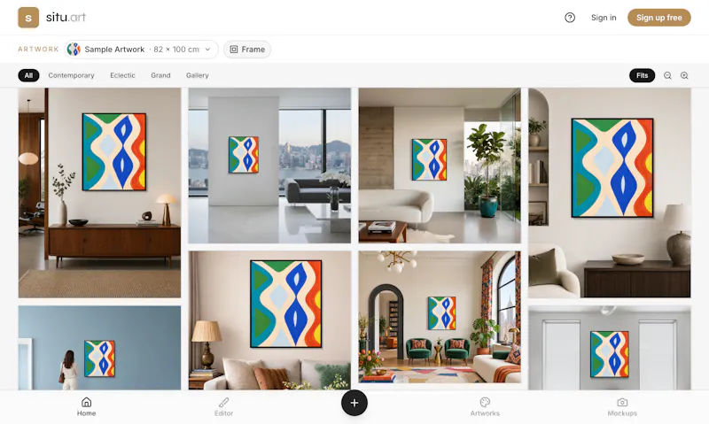Situ.art screenshot 1