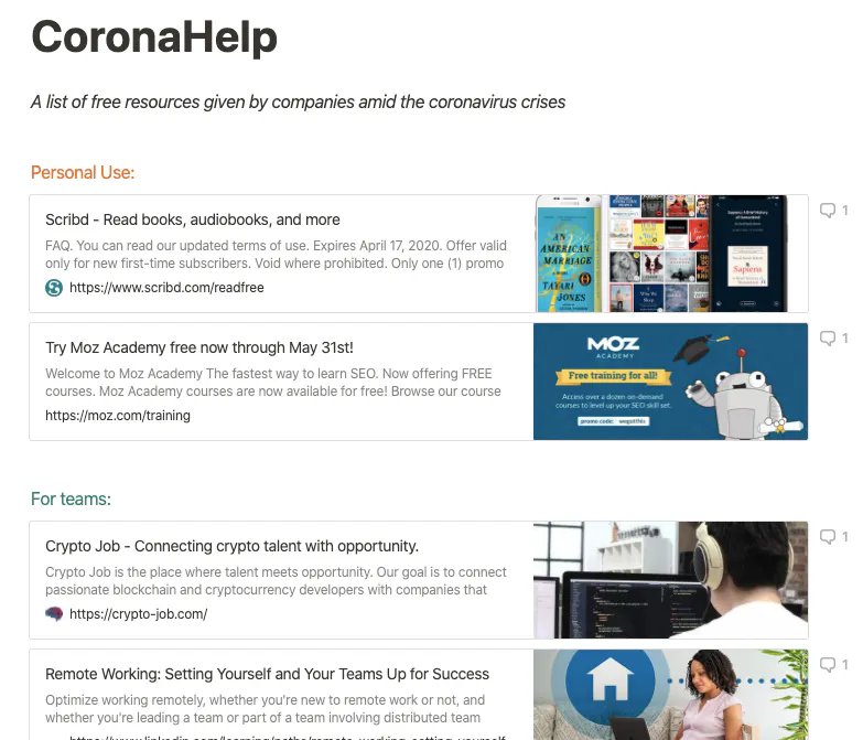 CoronaHelp