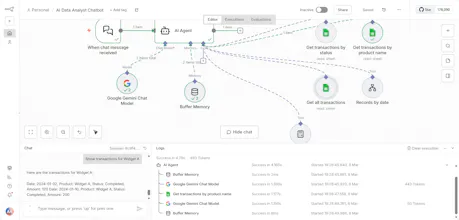 AI Data Analyst Chatbot gallery image