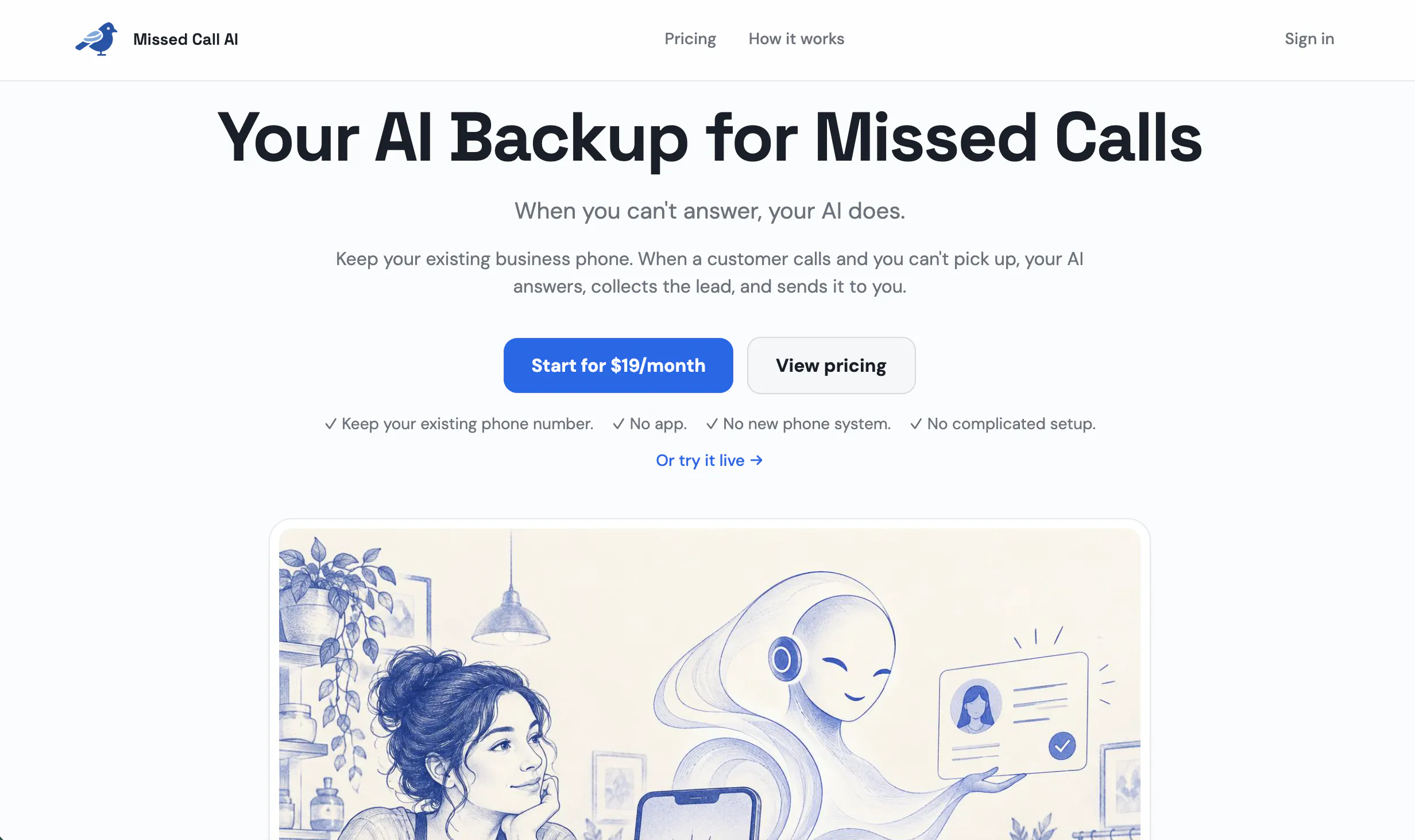 Missed Call AI gallery image