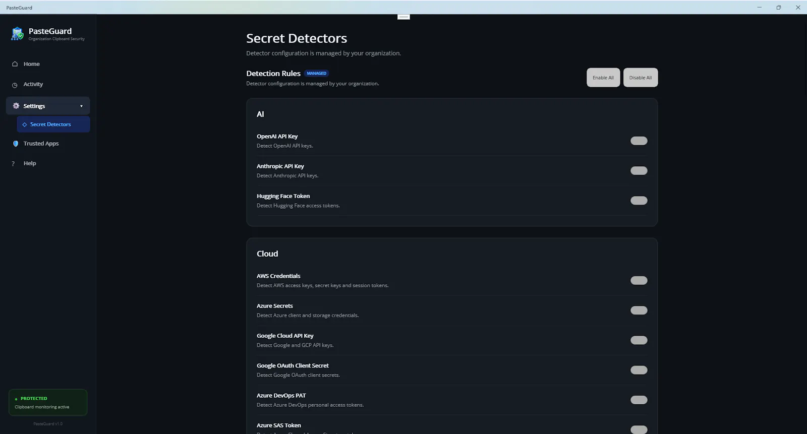PasteGuard screenshot 9