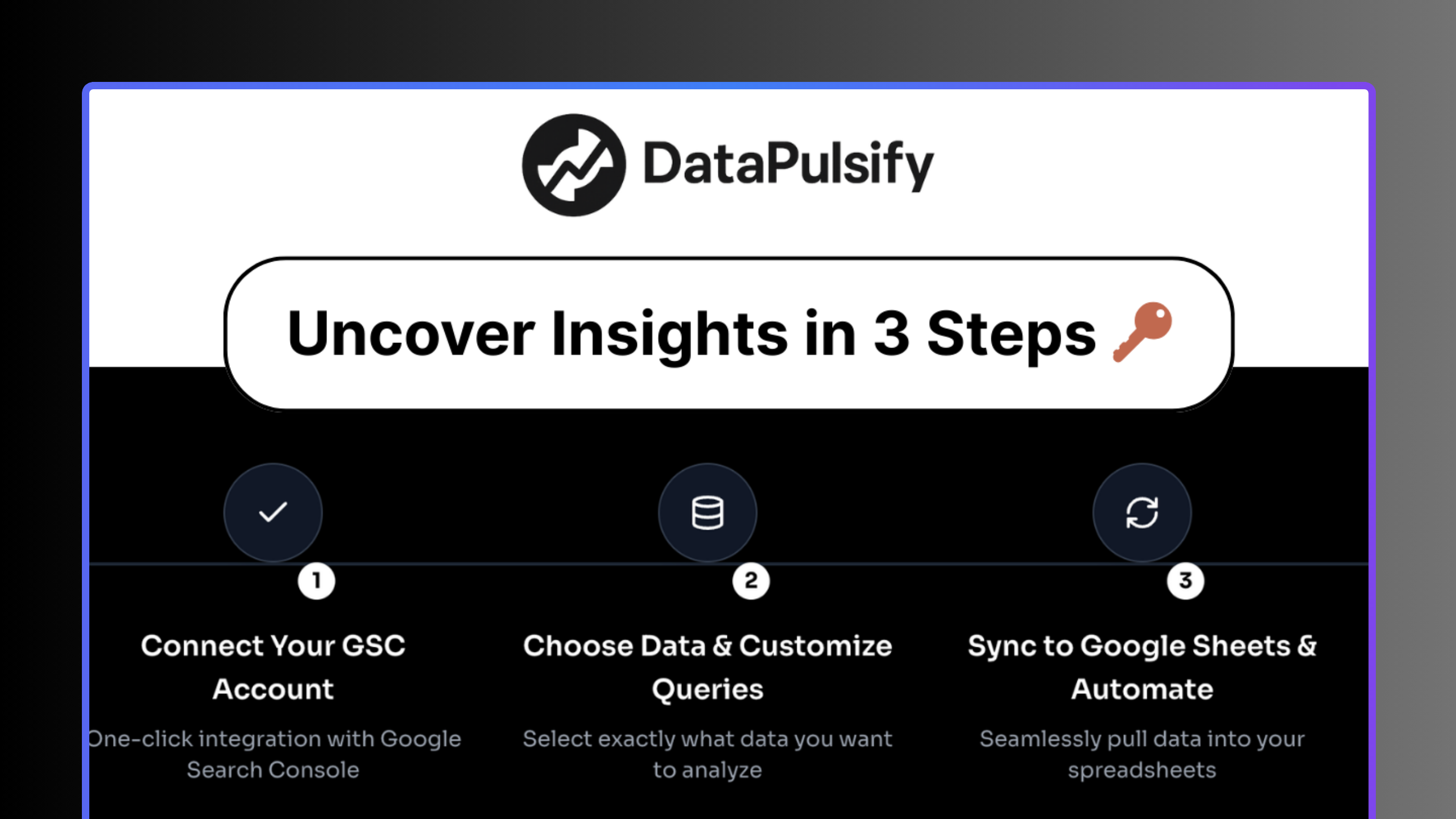 datapulsify - เครื่องมือการรายงาน SEO แบบไม่มีการสร้างขึ้นสำหรับนักการตลาดและ SEOS media 8
