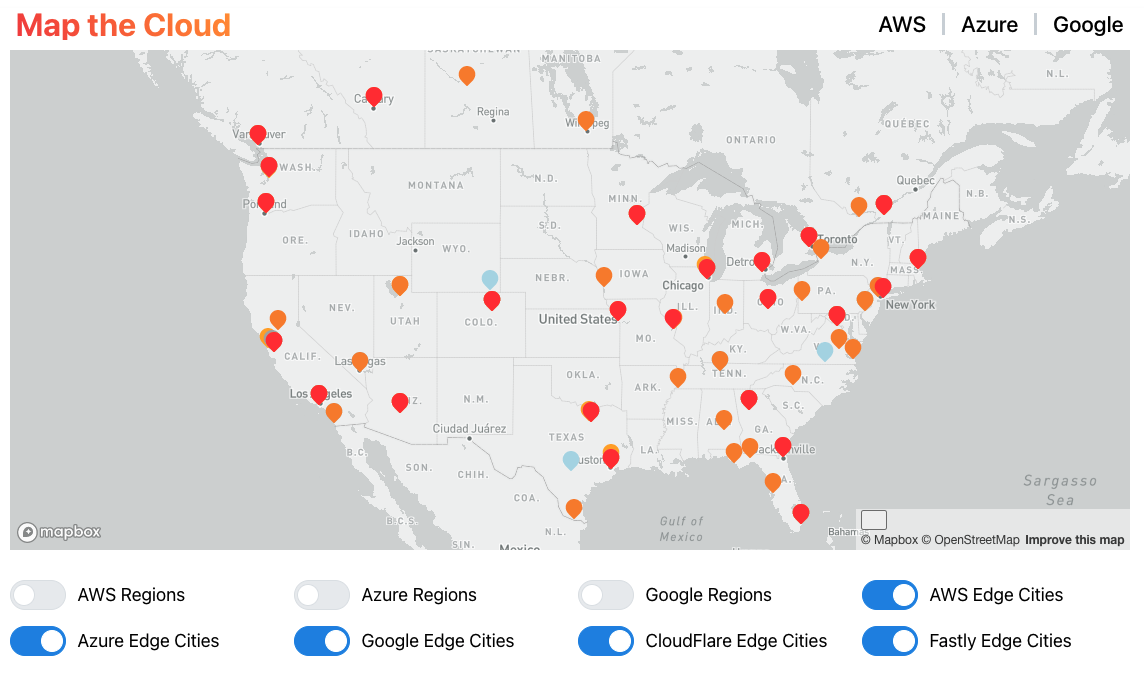 Map the Cloud gallery image
