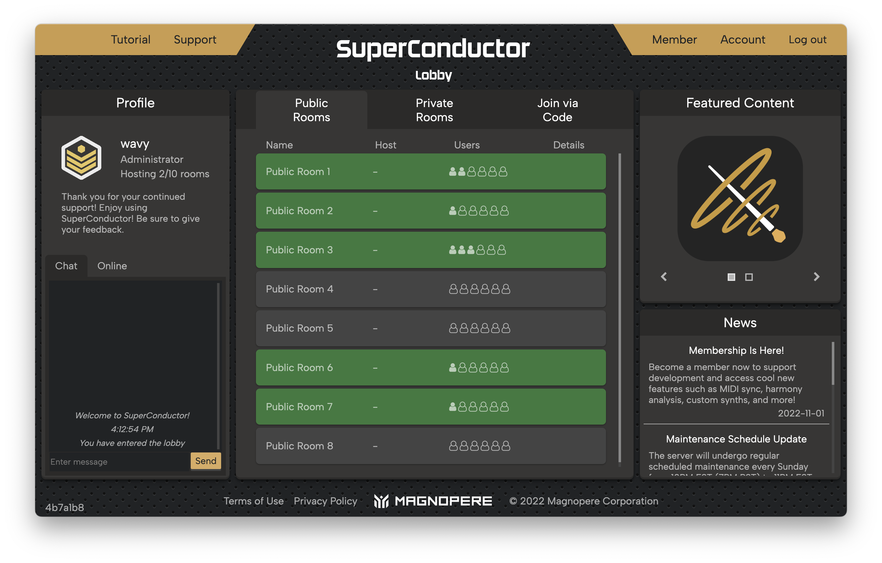 Supercondutor media 6