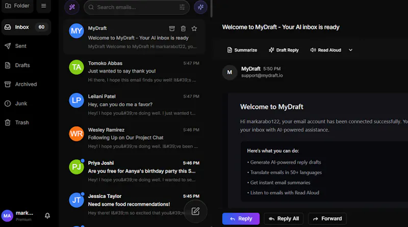 MyDraft screenshot 3