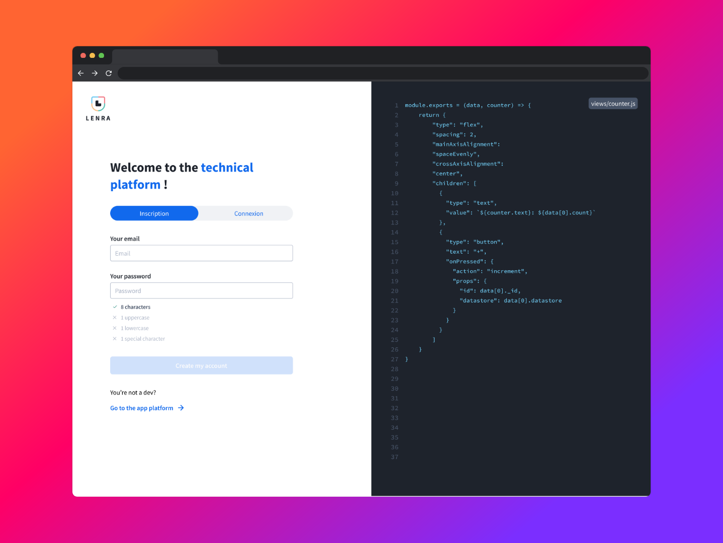 Lenra  gallery image