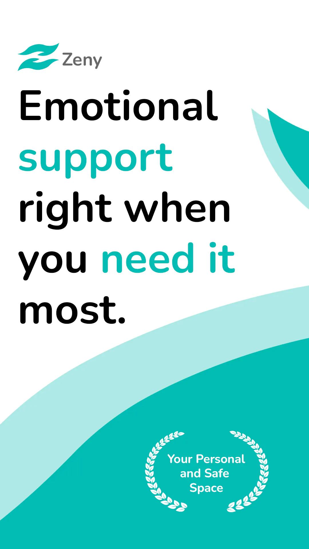 Zeny – Your emotional support companion 项目横幅