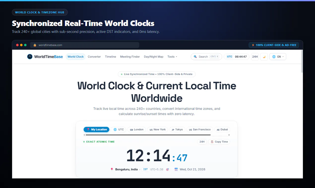 WorldTimeBase gallery image