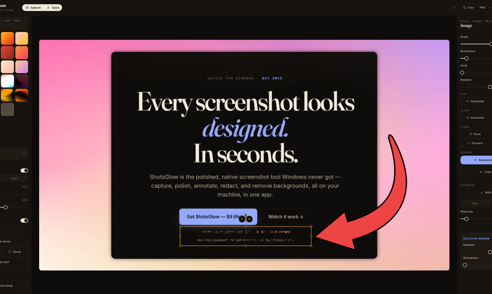 ShotsGlow screenshot 7
