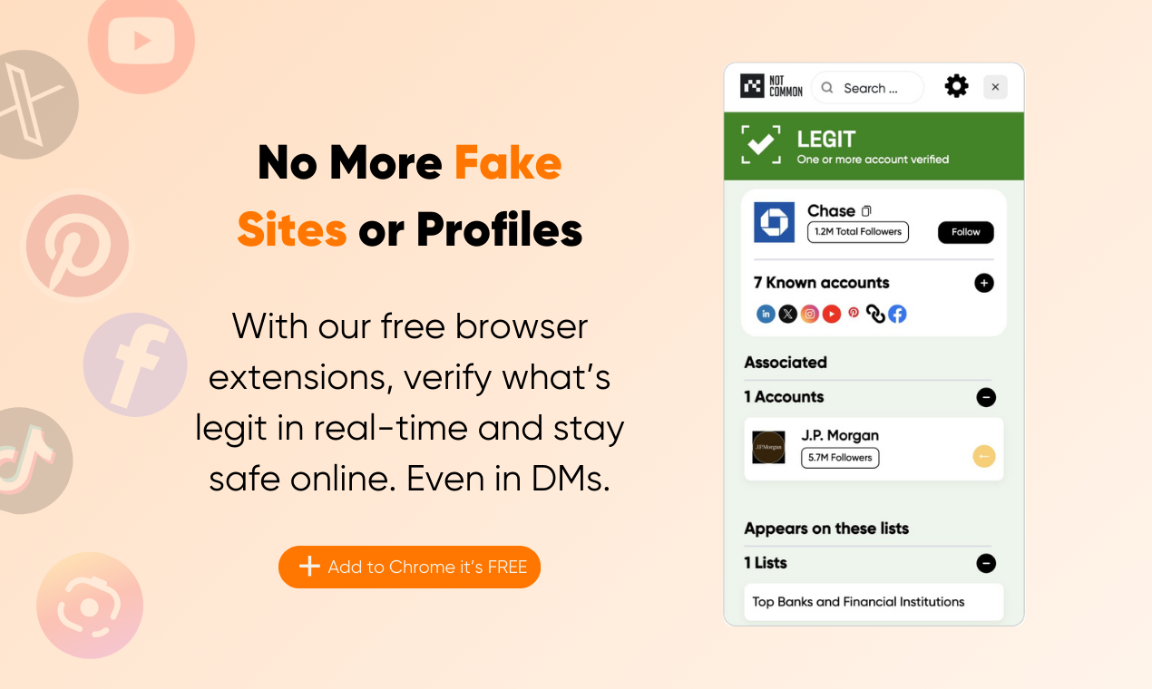 startuptile Not Common-Verify Authenticity: Know What’s Real. Stay Safe Online.