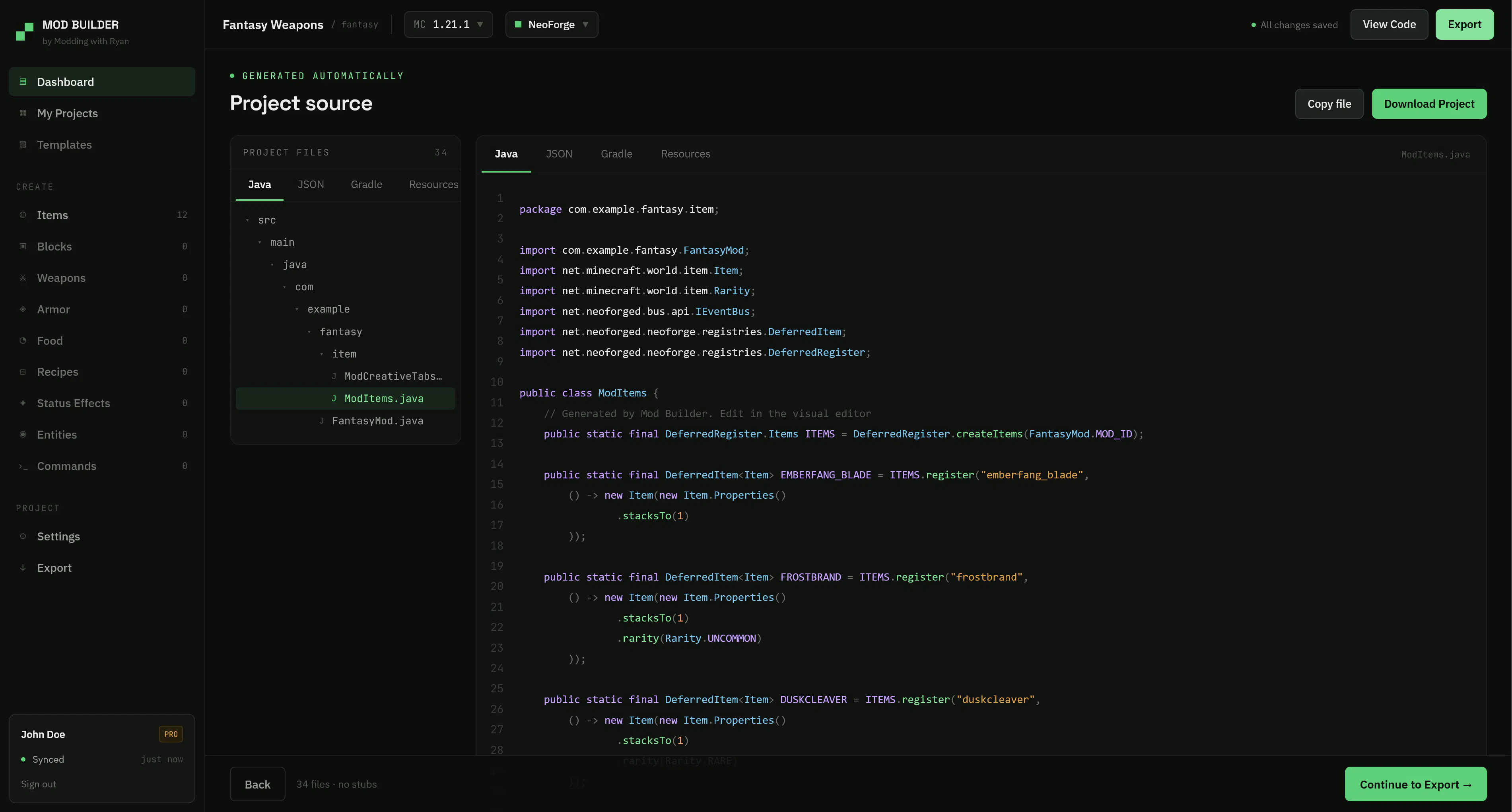 Mod Builder gallery image