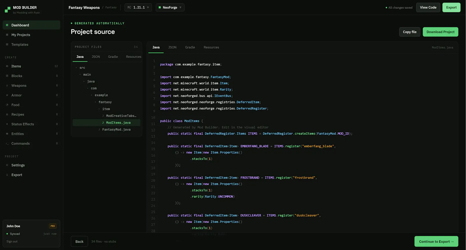 Mod Builder screenshot 4