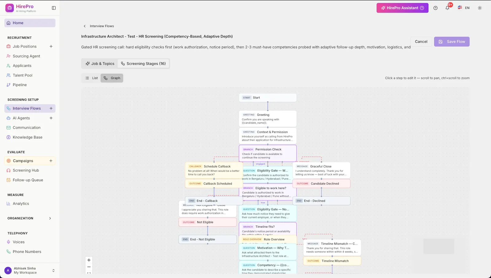 HirePro screenshot 2