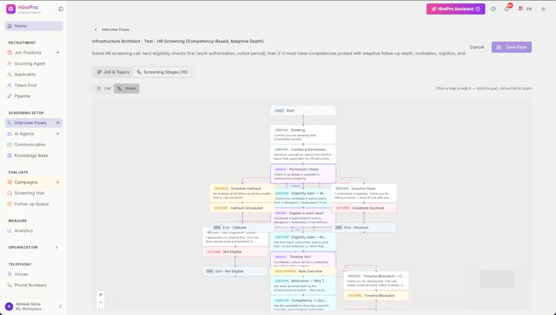 HirePro screenshot 2