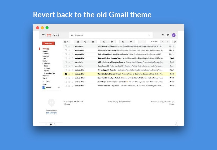 Gmail Classic Theme gallery image