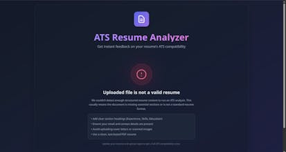 ATS Resume Analyzer gallery image