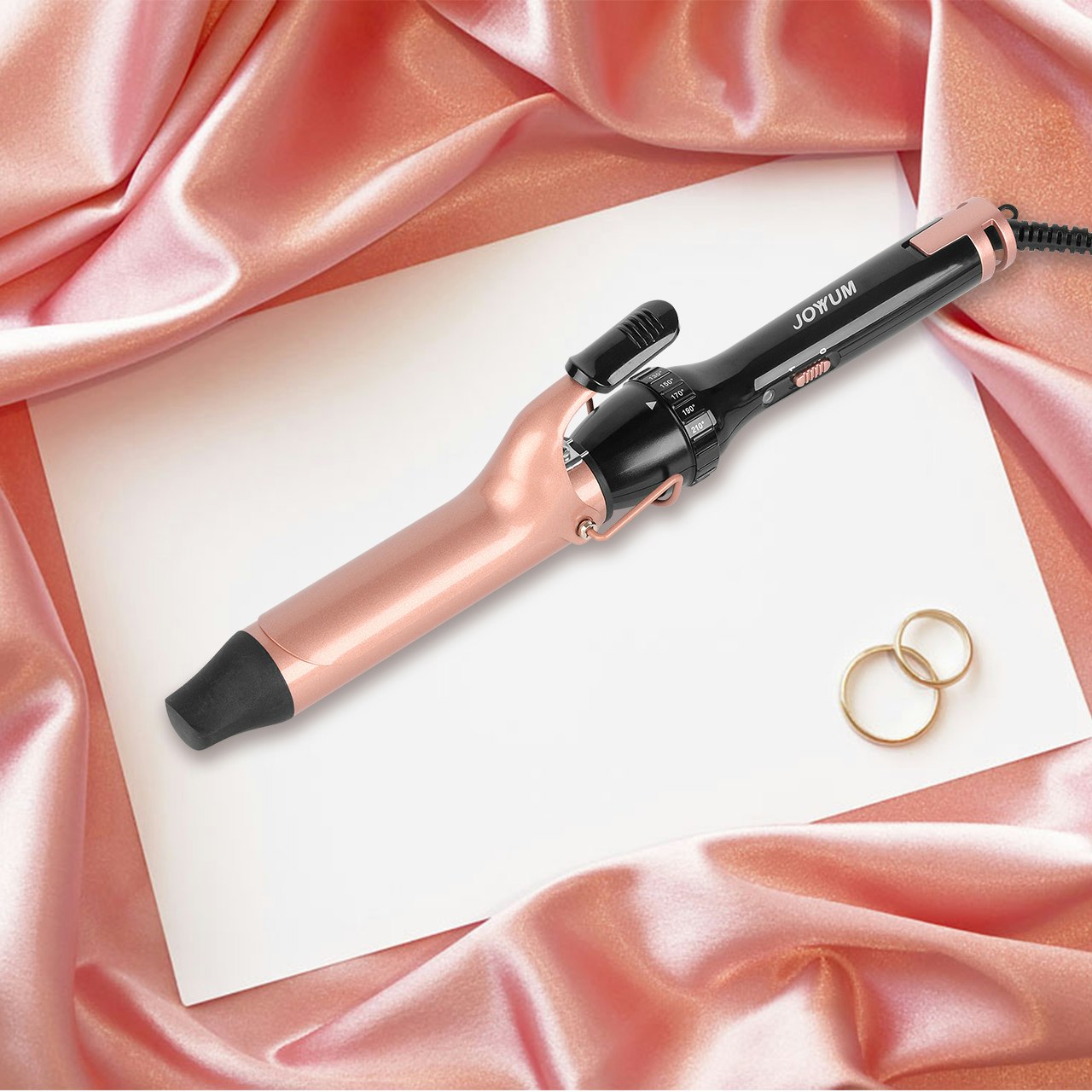 JOYYUM Curling Iron Pink Gold