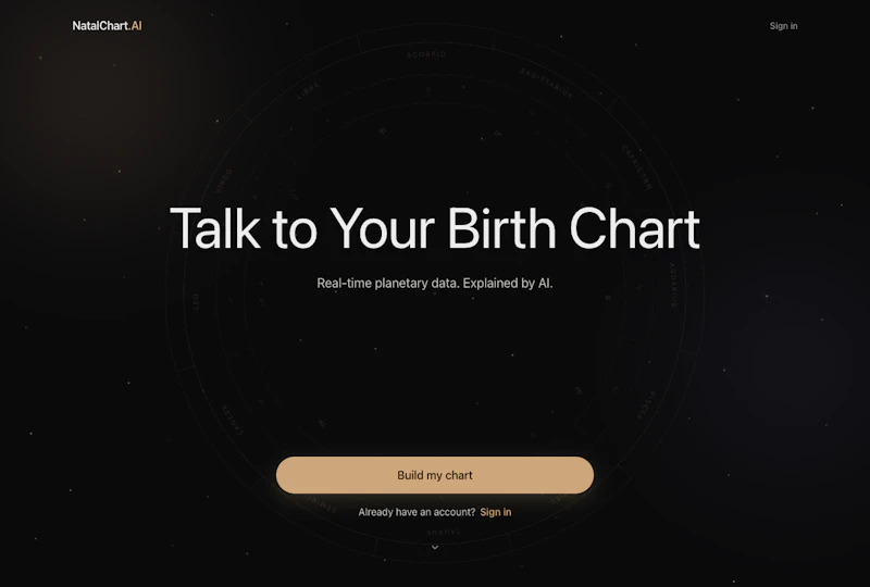 NatalChart.AI screenshot 2