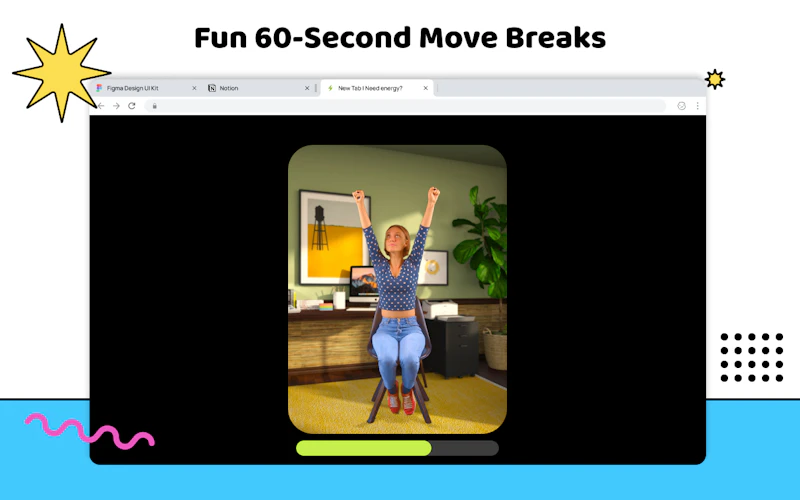 Wakeout Chrome Extension screenshot 4