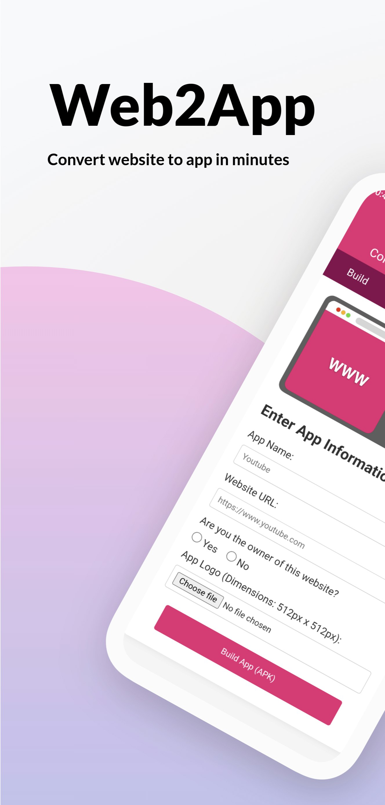 Web2App: Web to App Converter media 4