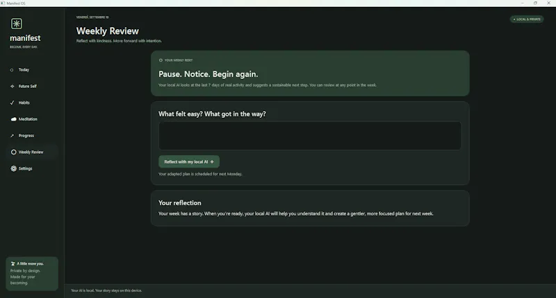 Manifest OS  screenshot 6